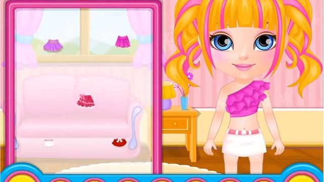 Игра про красивые прически для Барби в прикольном стиле Манго смотреть онлайн