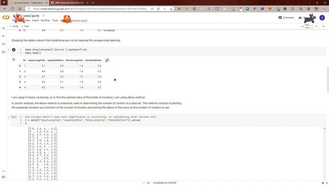 Unsupervised Machine Learning on Iris Dataset смотреть онлайн