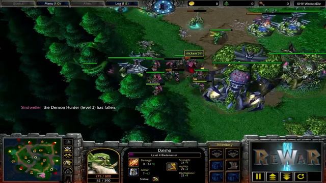 Nicker(NE) vs Calypso(ORC) - Game 1 - WarCraft 3 gameplay - RN845 смотреть онлайн