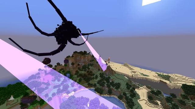 Spawn Wither Storm inside The Temple of Notch. Notch vs Wither Storm! смотреть онлайн