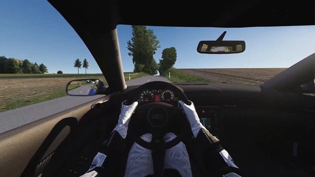 Audi RS4 B5 Avant on Aspertsham смотреть онлайн