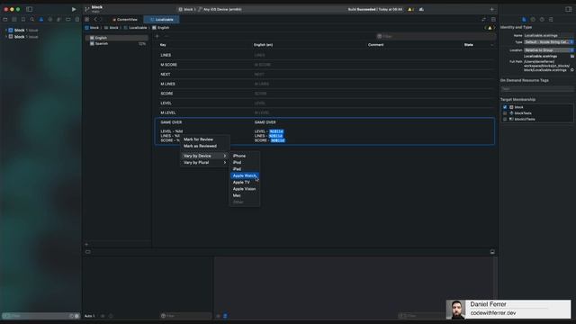 String Catalogs - Simplifica traducciones con XCode 15 смотреть онлайн