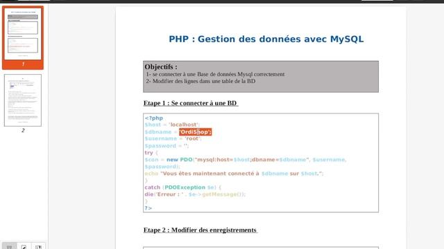 php vidéo 31 : php/mysql update P1 (Modifier les données dans une Base de données Mysql) смотреть онлайн