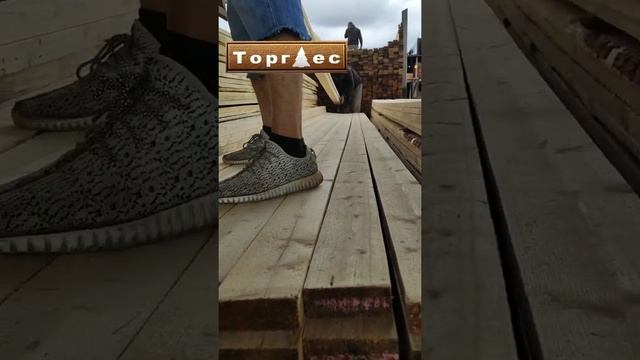 Доска обрезная ГОСТ 8486 100х40х6000мм. Обзор качества партии. смотреть онлайн