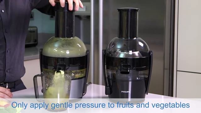 How to use your Philips Juicer смотреть онлайн