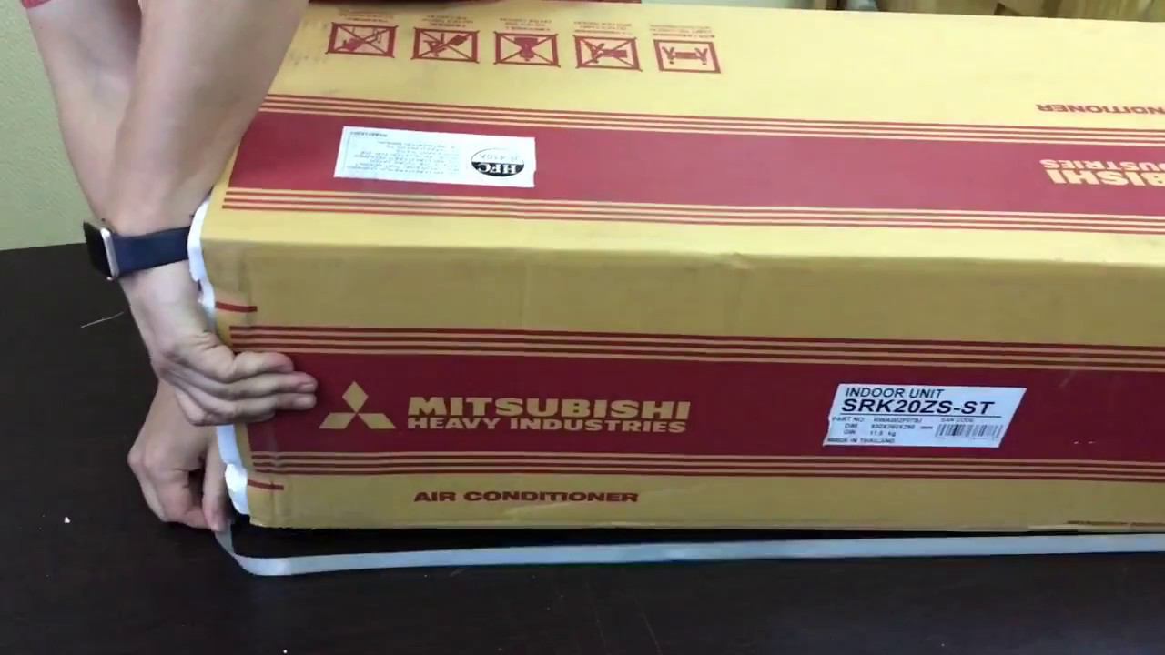 Обзор дизайнерского кондиционера Mitsubishi Heavy серии ZS-ST (Новинка 2017) смотреть онлайн