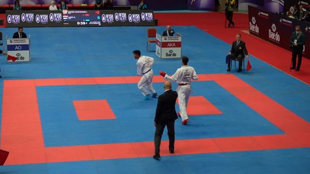 2022. Konya // U21 Kumite Male -67 kg: GOMEZ CAMPANARIO IVAN (ESP) vs LOTFY AHMED AIMAN (EGY) смотреть онлайн