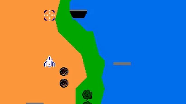 Xevious (NES / Nintendo) Gameplay смотреть онлайн