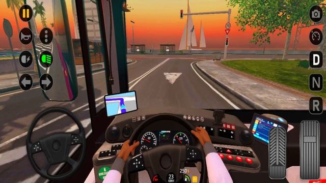 Bus Driving ? In Dubai #1 | Bus Simulator 2023 ( Android Gamepaly ) смотреть онлайн