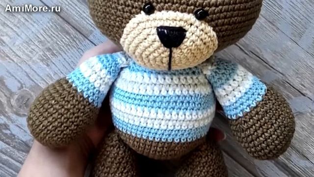 Мишка Тёма амигуруми смотреть онлайн