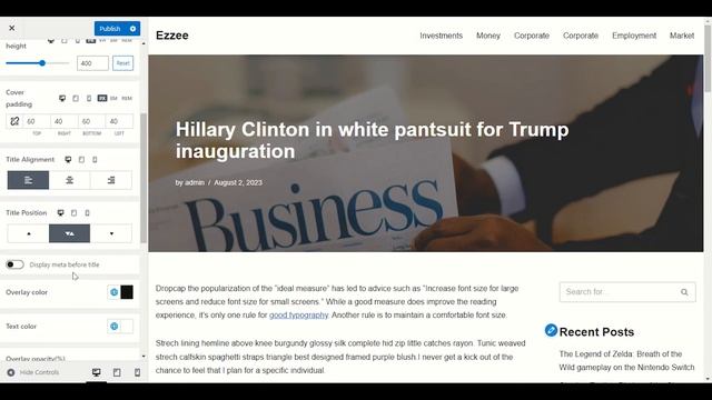 Neve Theme Customization : Neve WordPress Theme Tutorial смотреть онлайн