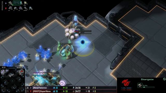 SC2 Patience vs Supernova Game 2 HomeStory Cup 10 Korean Qualifier Starcraft 2 Tournament TV смотреть онлайн