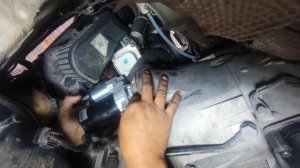 mersedes banz w211 starter motor replacement