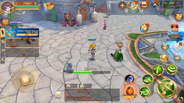Sky Castle - MMORPG Android Gameplay (OPEN WORLD MMORPG) Lvl 1-100 смотреть онлайн