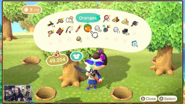 Animal Crossing: New Horizons - Day 7 - Residential Downtime, Orchard Planting, Bamboo Island Hunt смотреть онлайн