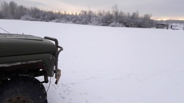 Зима, уаз . Рыбалка на фитили смотреть онлайн