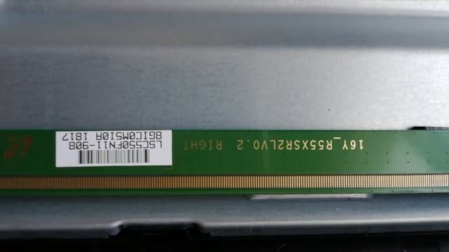 BBK 55LEX-6027/UTS2C уменьшить ток, замена подсветки. смотреть онлайн