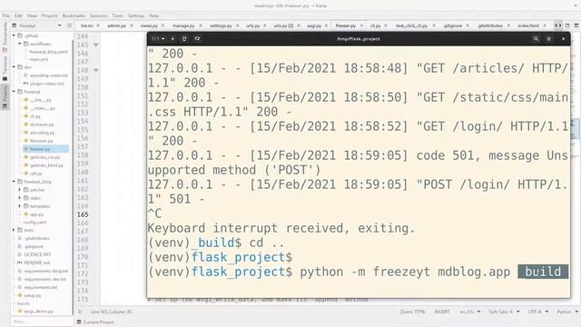 Projekt 33 – Generátor statických webových stránek смотреть онлайн