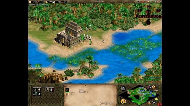 AoE II :The Qonquerors expansion: 3.0 Quetzalcoatl [Montezuma] pt. 4 [HD] смотреть онлайн