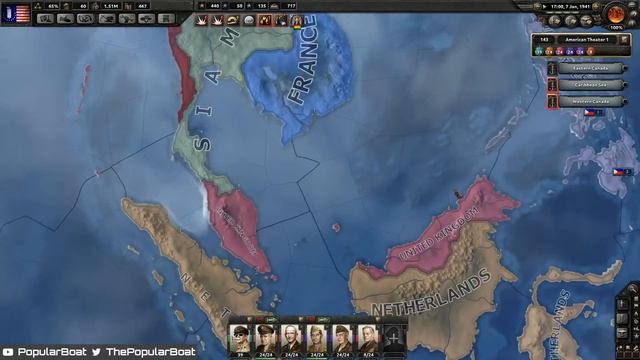 Hearts of Iron IV [1.2 | Master of Puppets] Part 07 - All aboard Popular's Boat смотреть онлайн