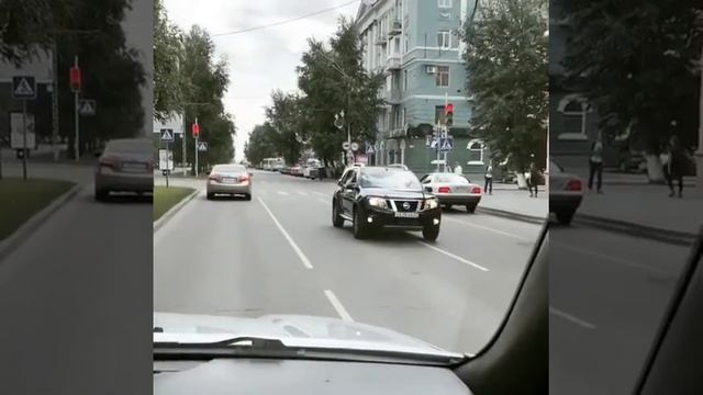 Свадебный кортеж в Барнауле