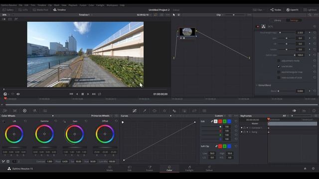 Fisheye Correction By DaVinci Resolve Studio | Meike 6.5mm F2.0