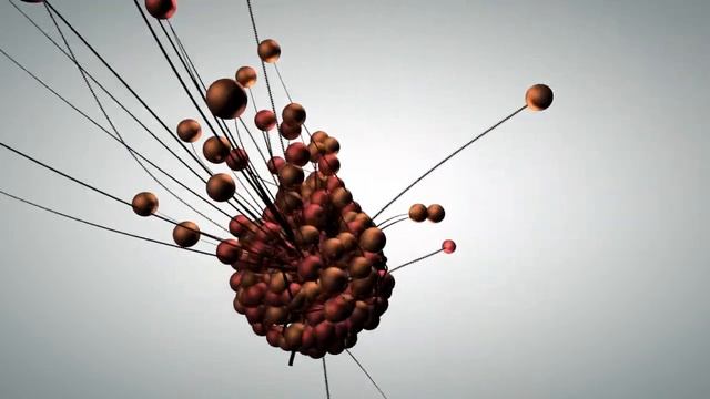 Cinema 4D animation Tracing particles with Sketch & Toon смотреть онлайн