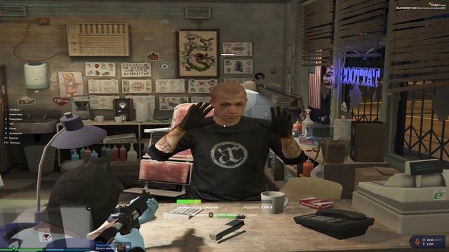 NPC добил дробашом GTA 5RP сервер #blackberry #gta5rp смотреть онлайн