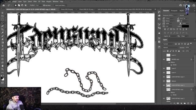 The Secret To DUNGEON SYNTH Logos - [Photoshop Tutorial] 2021 смотреть онлайн