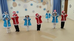 танцевальная композиция "Расскажи снегурочка"