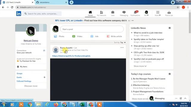 How to Add Your Github Account Into Linkedin Profile? смотреть онлайн