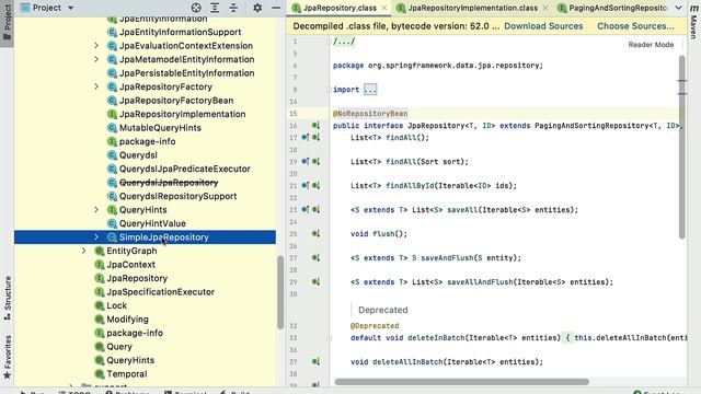 Spring Data JPA Tutorial - #12 - Decompile and Explore Spring Data JPA Library смотреть онлайн