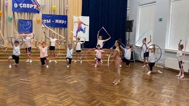"О спорт, ты - мир!" Концертная программа ГБОУ Вешняковская школа смотреть онлайн