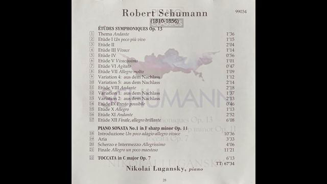 Nikolai Lugansky - Schumann, Toccata in C major смотреть онлайн