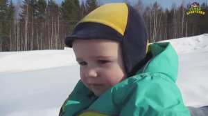 Семья Бровченко. Поездка на Байкал ч.2. На горе Соболиная - развлекаемся. (03.16г.)