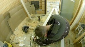 переделал старый сарай , в крутую и стильную баню