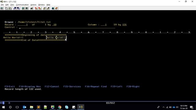 Writing data into IFS file from RPGLE - IBMi (AS400) | yusy4code смотреть онлайн