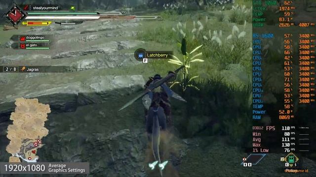 Monster Hunter Rise: Sunbreak | GTX 1060 6GB | Ryzen 5 1600 смотреть онлайн