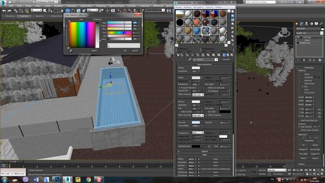 3ds Max Для начинающих Визуализация экстерьера VRay смотреть онлайн