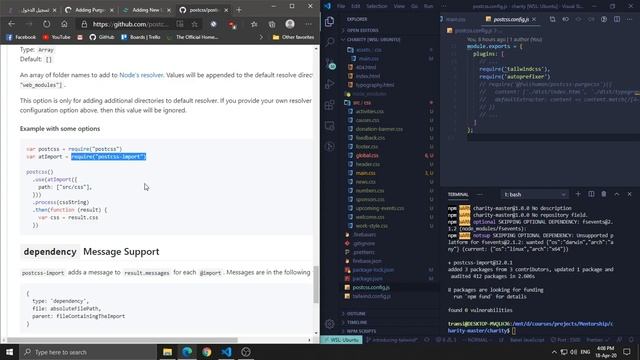 Organizing project files and introducing postcss import смотреть онлайн