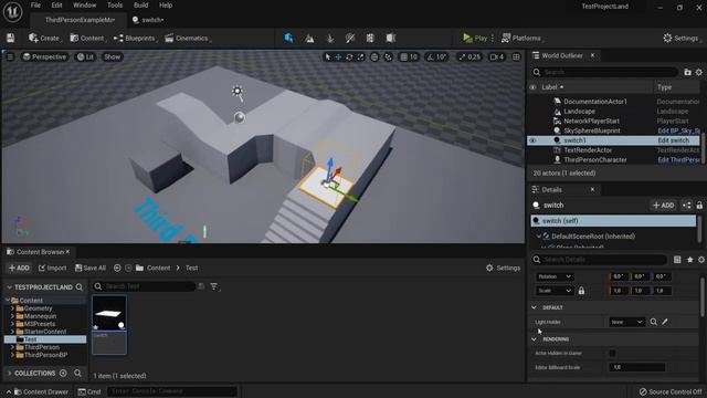 How To Make A Light Switch In Unreal Engine 5 смотреть онлайн