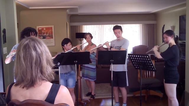 Zig Zag Zoo by Ian Clarke (Flute Quartet) - Summer Flute Intensive 2021 смотреть онлайн