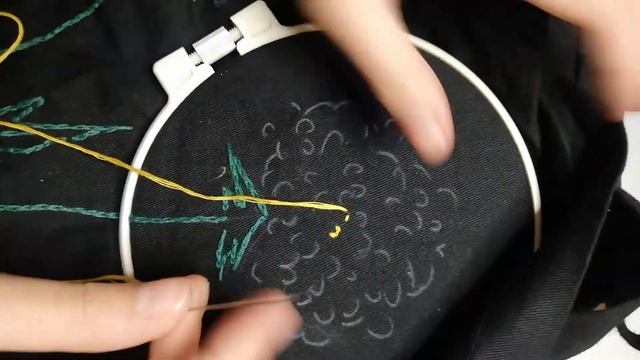 ВЫШИВКА НА ШОППЕРЕ | цветочный кастом шоппера смотреть онлайн