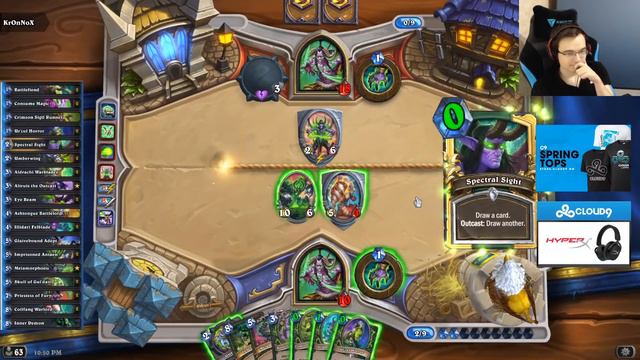 Demon Hunter is busted!! | Ashes of Outland | Hearthstone | Kolento смотреть онлайн