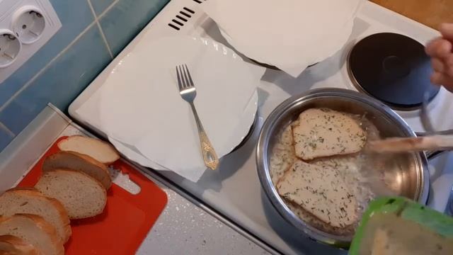 Батон зачерствел приготовим быстрый и вкусный завтрак