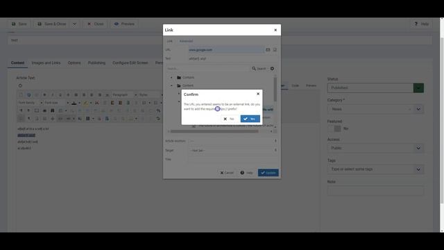 Joomla 4 and JCE - how to add links and file attachments смотреть онлайн