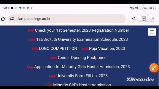 Islampur College| FYUGP 1st sem Registration Number Check ONLINE| রেজিস্ট্রেশন নম্বর কিভাবে পাবেন ❓ смотреть онлайн