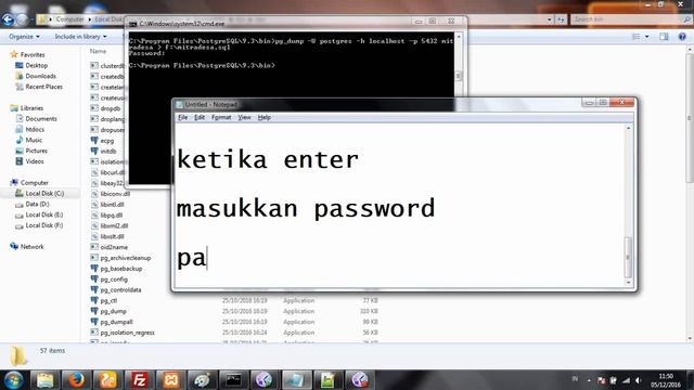 Backup Postgresql Mitradesa Windows Command Prompt смотреть онлайн