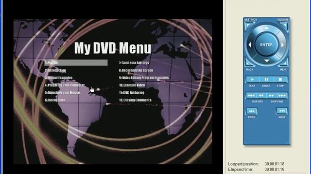 DVD Architect - creating DVD Menus смотреть онлайн
