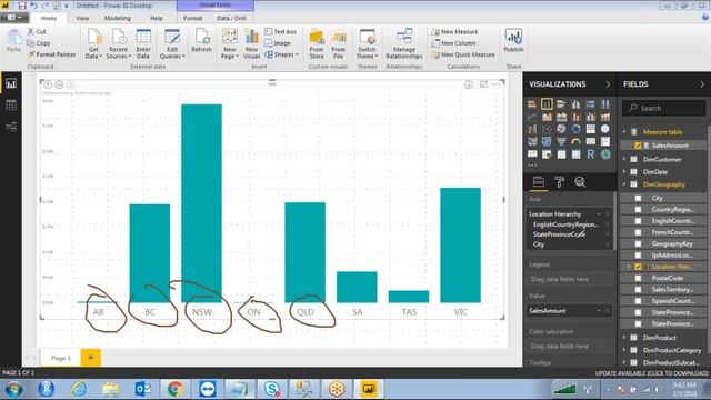 Hierarchies in Power BI смотреть онлайн